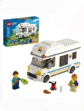 LEGO CITY Great Vehicles Holiday Camper Van Toy Car - 60283